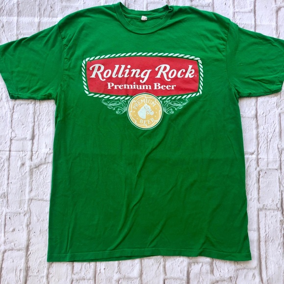 Vintage Other - Men’s Rolling Rock Beer T-Shirt